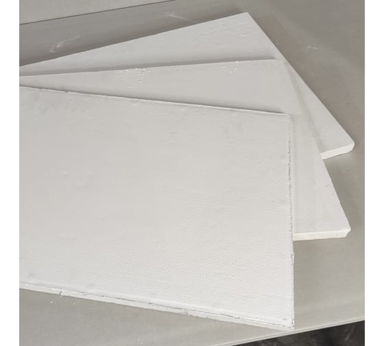 Изображение товара Плита огнезащитная теплоизоляционная РОССТИН Изолкам Izolkam 30 (1200x600x30мм) силикат кальция НФ-00068974