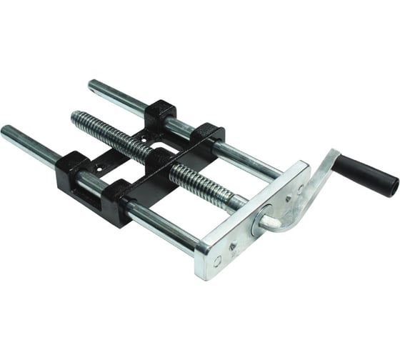 Изображение товара Зажим для столярных верстаков KANCA с направляющими и металлической ручкой 230 мм, 60211010002