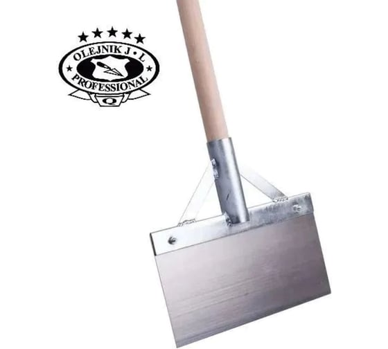 Изображение товара Скребок для полов Olejnik с деревянной ручкой 300мм 127830+127831 57431