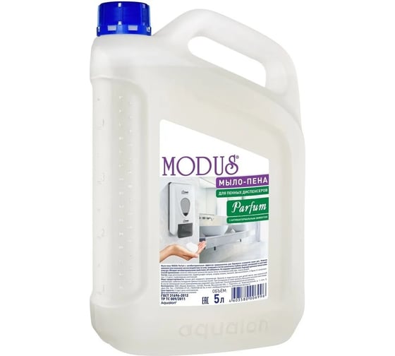 Изображение товара Мыло-пена MODUS 5 л, Parfum с антибактериальным эффектом 106996