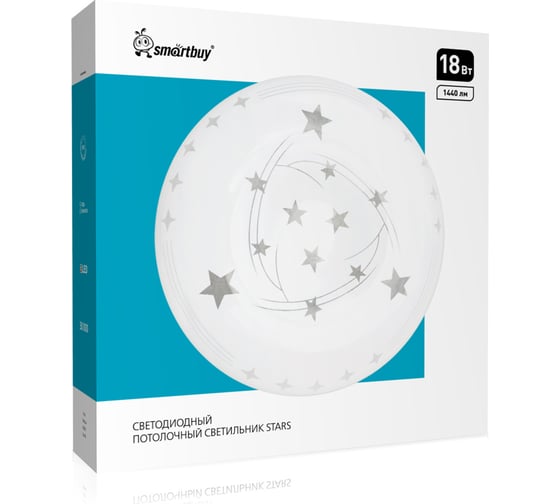 Изображение товара Светодиодный потолочный светильник Smartbuy (LED) 18Вт 260х55мм STARS SBL-STAR-18-65
