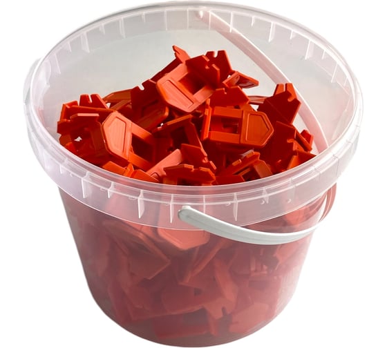 Изображение товара СВП Зажим Ворота 1.5 мм оранжевый (500 шт) ACCURATE A15-500