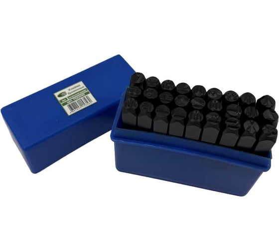 Изображение товара Клейма буквенные TORNERI №6 латинский шрифт Т023248