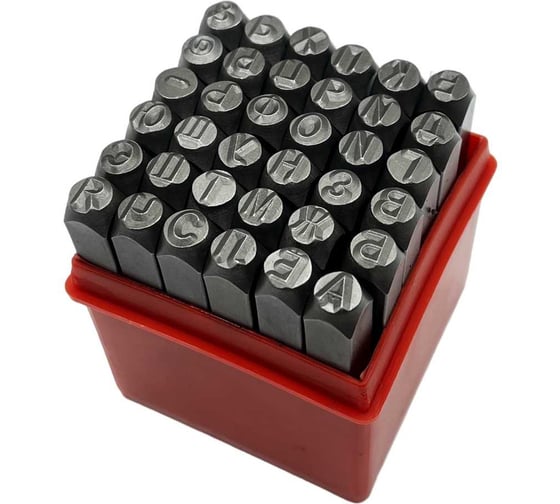 Изображение товара Клейма буквенные TORNERI №5 русский шрифт Т023255