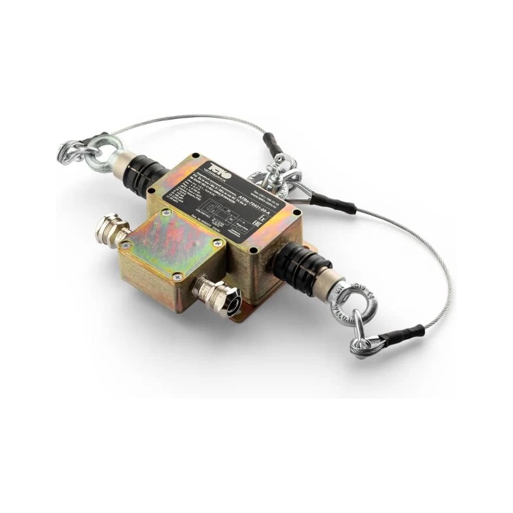 Изображение товара Взрывозащищенный тросовый выключатель ТЕКО АТВв-70421-05-A для взрывоопасных зон