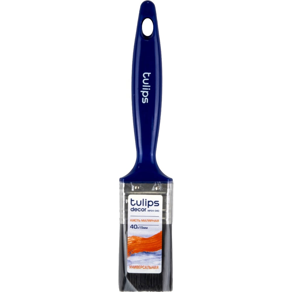 Изображение товара Кисть малярная Tulips decor 40х15, универсальная Tulips Tools NP24-040
