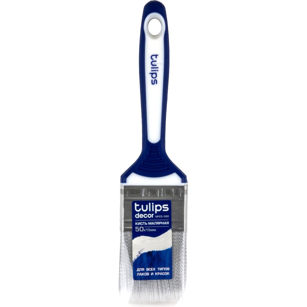 Изображение товара Кисть малярная Tulips decor 50х16, для всех типов ЛКМ Tulips Tools NP23-050