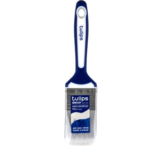 Изображение товара Кисть малярная Tulips decor 50х16, для всех типов ЛКМ Tulips Tools NP23-050