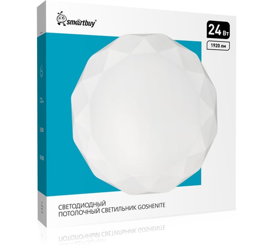 Изображение товара Светодиодный потолочный светильник Smartbuy (LED) 24Вт 350х55мм GOSHENITE SBL-GOSH-24-65