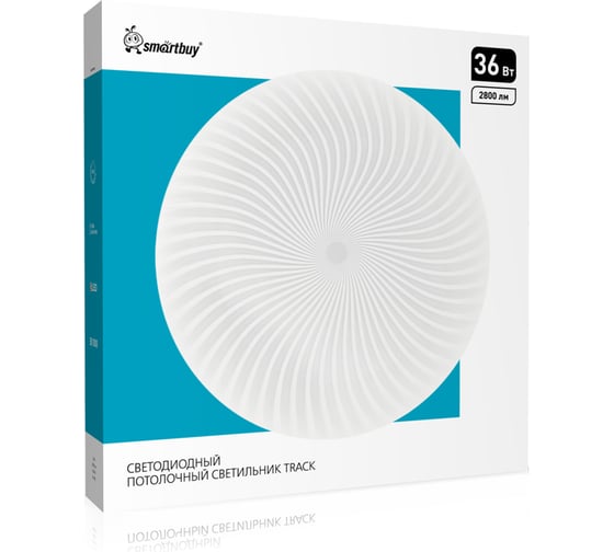 Изображение товара Светодиодный потолочный светильник Smartbuy (LED) 36Вт 380х55мм TRACK SBL-TR-36-65