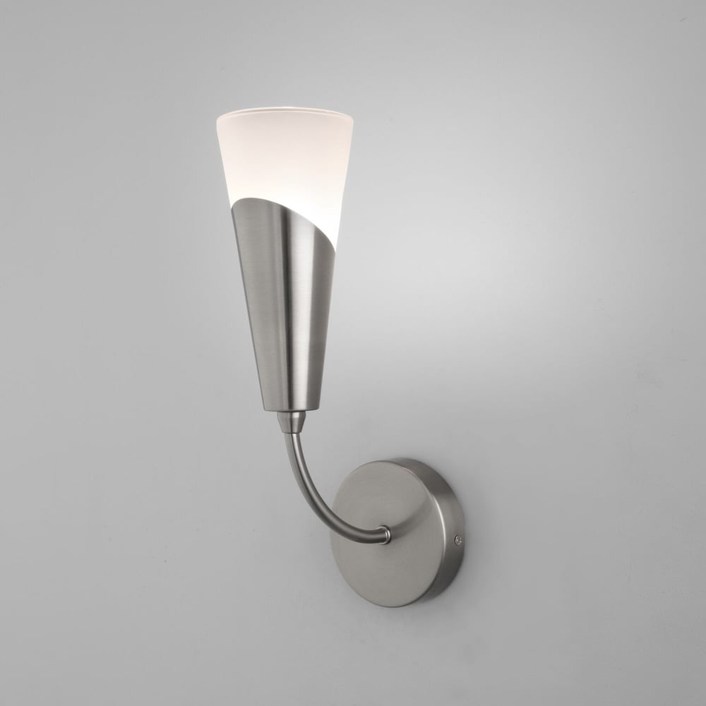 Изображение товара Настенный светильник Eurosvet Rhyton 60167/1 никель арт-деко 1 лампа IP20