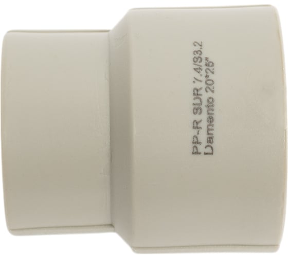 Изображение товара Муфта соединительная переходная Damento 20х25 вн-вн, серый 8897