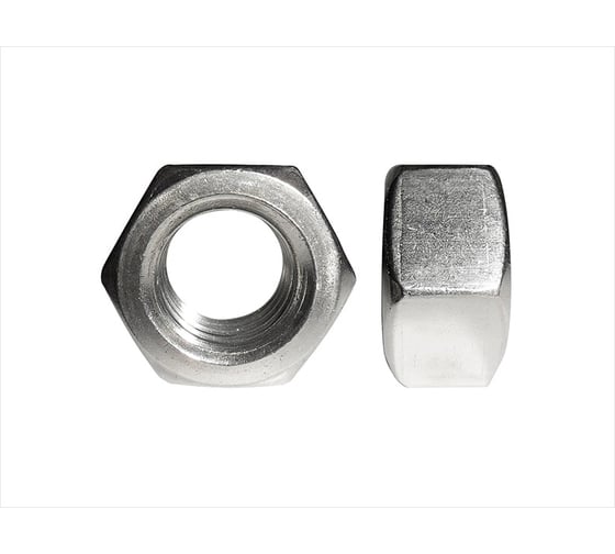 Изображение товара Гайка Евразия М6 DIN 934, класс прочности 8, гальван. цинк (3000 шт.) 4687205424044