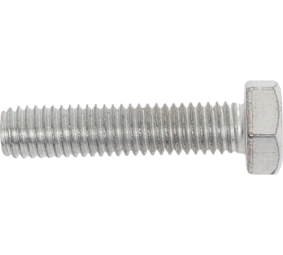 Изображение товара Болт Евразия М8x35 DIN 933, полнонарезной, класс прочности 5.8, гальван. цинк (100 шт.) 4687205423948