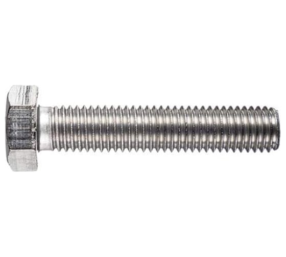 Изображение товара Болт Евразия М8x35 DIN 933, полнонарезной, класс прочности 5.8, гальван. цинк (1000 шт.) 4687205423955