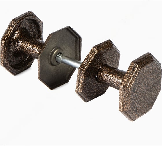 Изображение товара Ручка дверная Дверной Страж РДК-118 (ант. медь) ДС65496