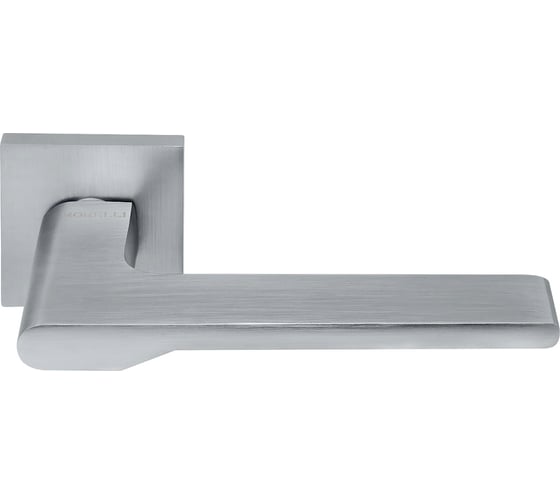 Изображение товара Ручка дверная MORELLI MH-53-S6 SC, Mercury, на квадратной розетке 6 мм, цвет - матовый хром 9015190