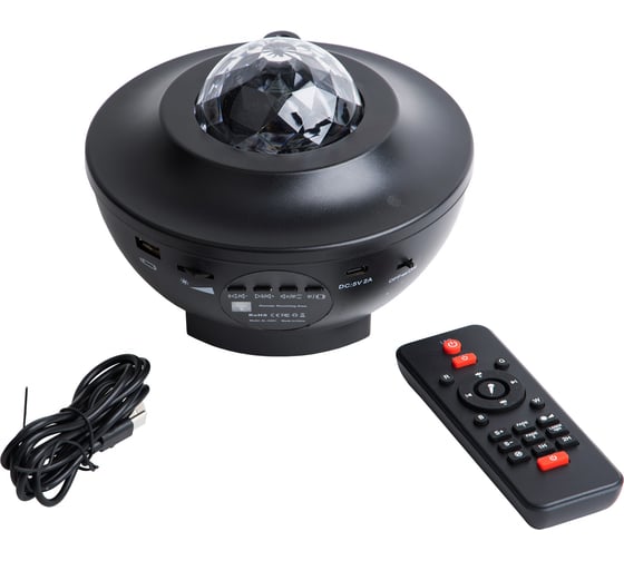 Изображение товара Светодиодный светильник-проектор Volpe ULI-Q333 6W/RGBW BLACK UL-00012206