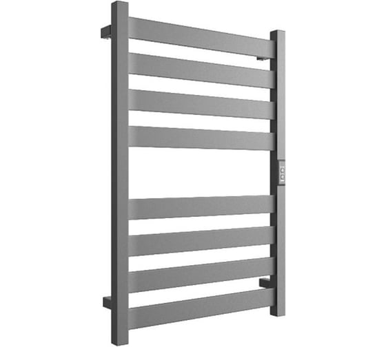 Изображение товара Электрический полотенцесушитель STOUT GRUNGE quadro 80x50 Графит SHQ-G4QQ-008050 RG0093DHUEE44R