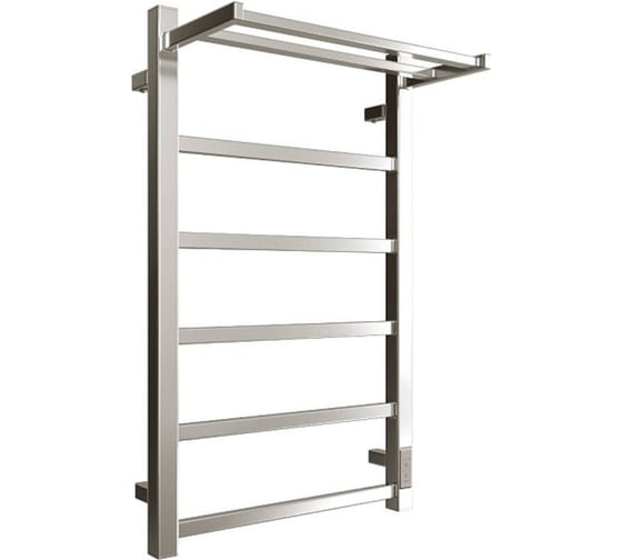 Изображение товара Электрический полотенцесушитель STOUT JAZZ quadro 80x50 Полированный с полкой SHQ-J1QQ-F08050 RG0093DHUEBJSI