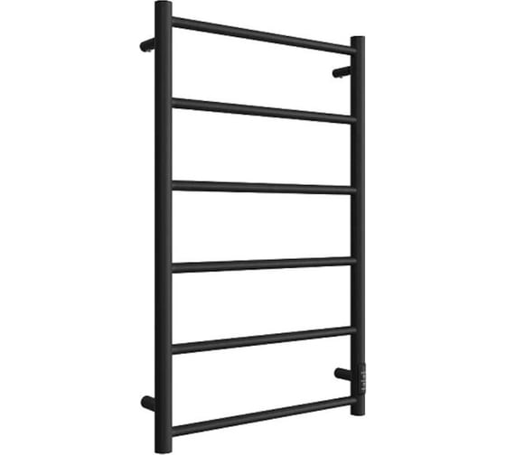 Изображение товара Электрический полотенцесушитель STOUT JAZZ round 80x50 Черный матовый SHQ-J2RR-008050 RG0093DHUE9AS2