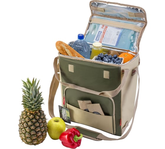 Изображение товара Термосумка Biostal Кемпинг 15 л, зеленая TC-15G