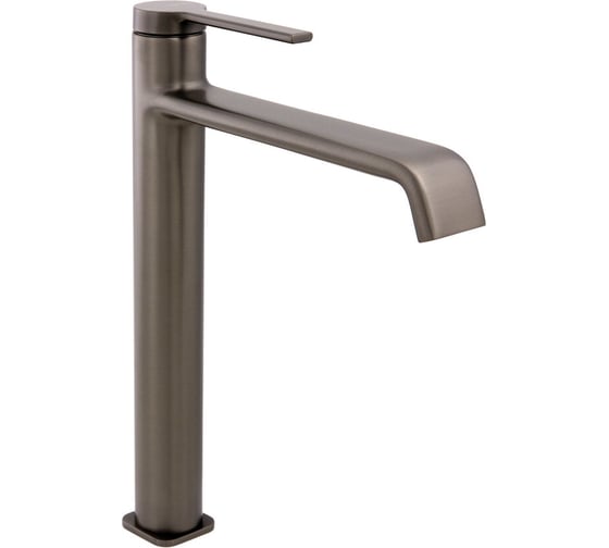 Изображение товара Высокий смеситель для умывальника Clever VELVET I 230 мм, оружейная сталь 61940