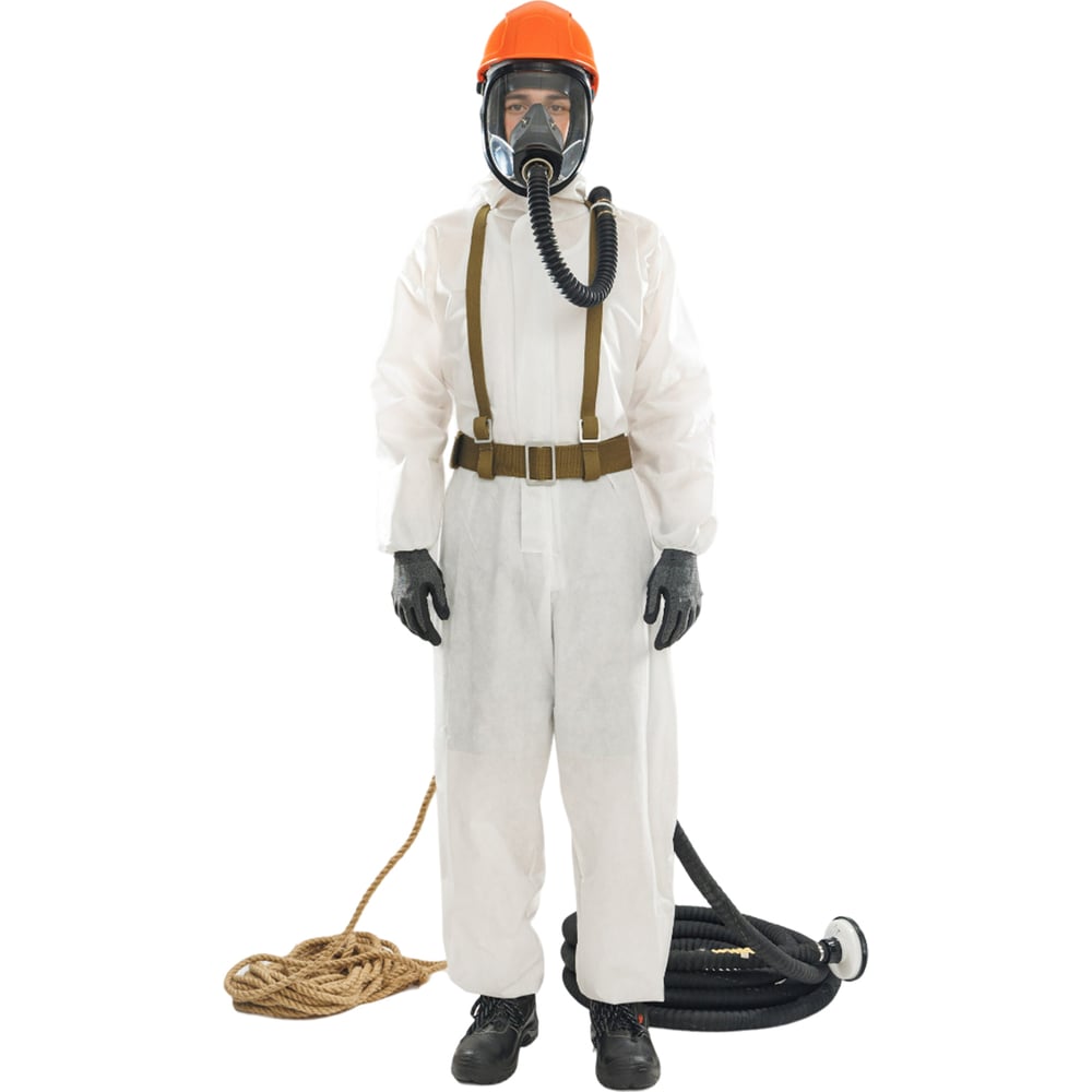 Изображение товара Шланговый бесприводный противогаз ПШ-1 МАГ 102-511-0002 для защиты от газов и аэрозолей