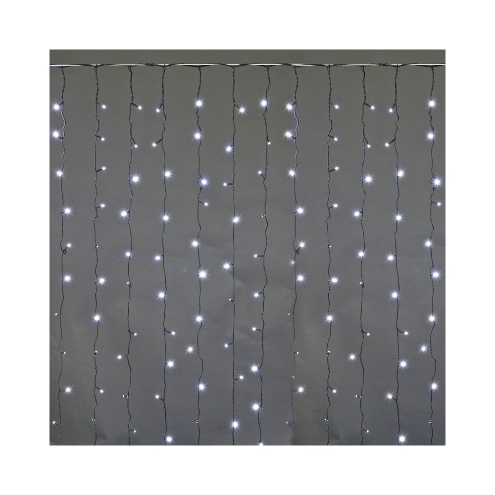 Изображение товара Светодиодный занавес Sneha A-945 WT 2 м белый с 440 диодами для внутреннего использования