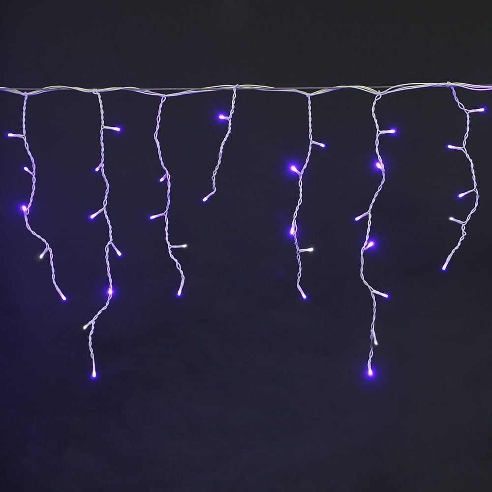 Изображение товара Светодиодная гирлянда бахрома Sneha A-056R BL/WT FLASH