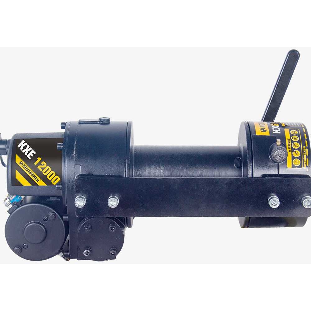 Изображение товара Электрическая червячная лебедка Автоспас ЛЧЭ 54И Зубр 24В W2115