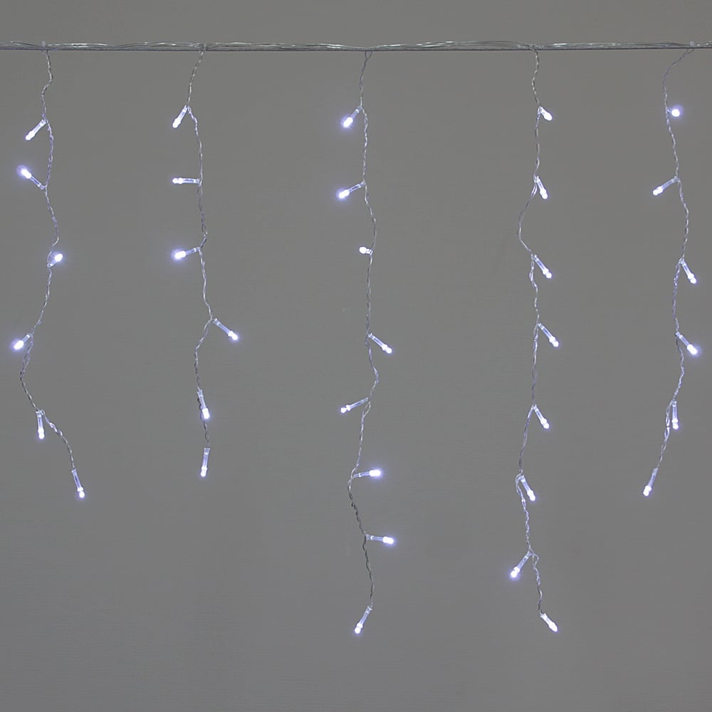 Изображение товара Светодиодная гирлянда бахрома Sneha A-056 WT 5 м 180 диодов белая