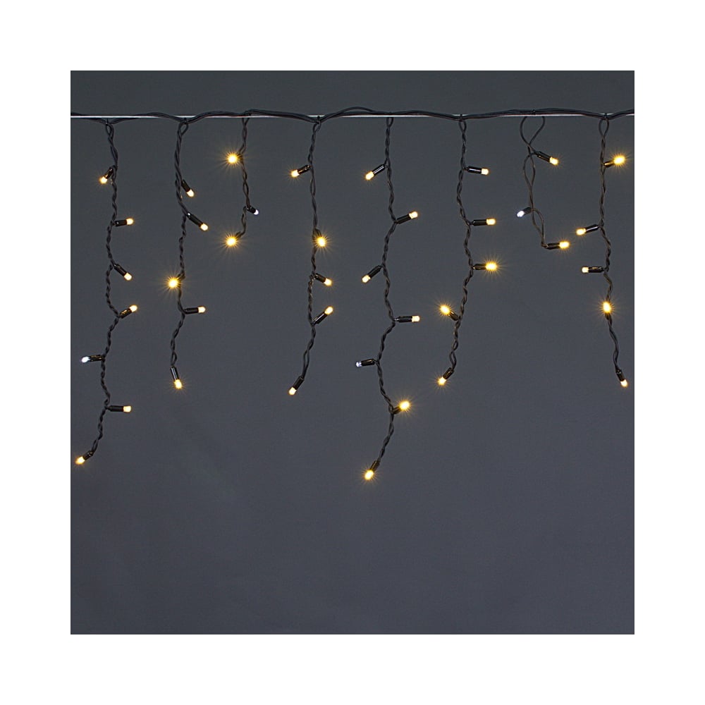 Изображение товара Светодиодная гирлянда бахрома Sneha A-020 LED WW/W FLASH 3м