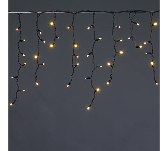 Изображение товара Светодиодная гирлянда бахрома Sneha A-020 LED WW/W FLASH