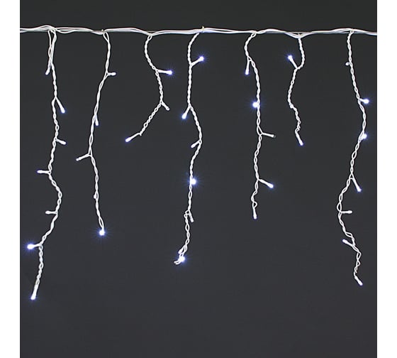 Изображение товара Светодиодная гирлянда бахрома Sneha A-012R W FLASH