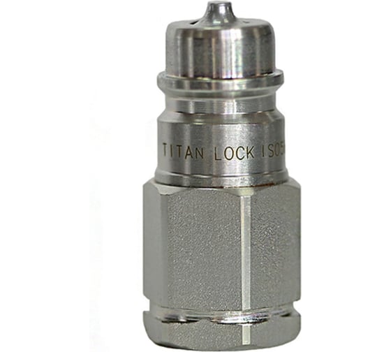 Изображение товара БРС TITAN LOCK 1/2 in, серия M, ISO5675, ниппель с метрич. внутр. резьбой, оц.сталь, TL4M-PF/20X1.5