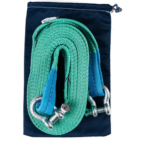 Изображение товара Буксировочный трос текстильный КанТраст 12 т 5 м скоба-скоба, в сумке tbt125000ssS
