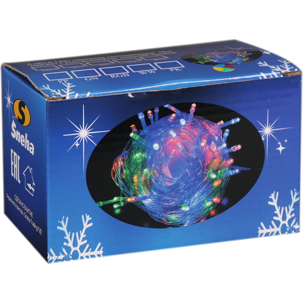 Изображение товара Светодиодная гирлянда Sneha A-001A LED WT