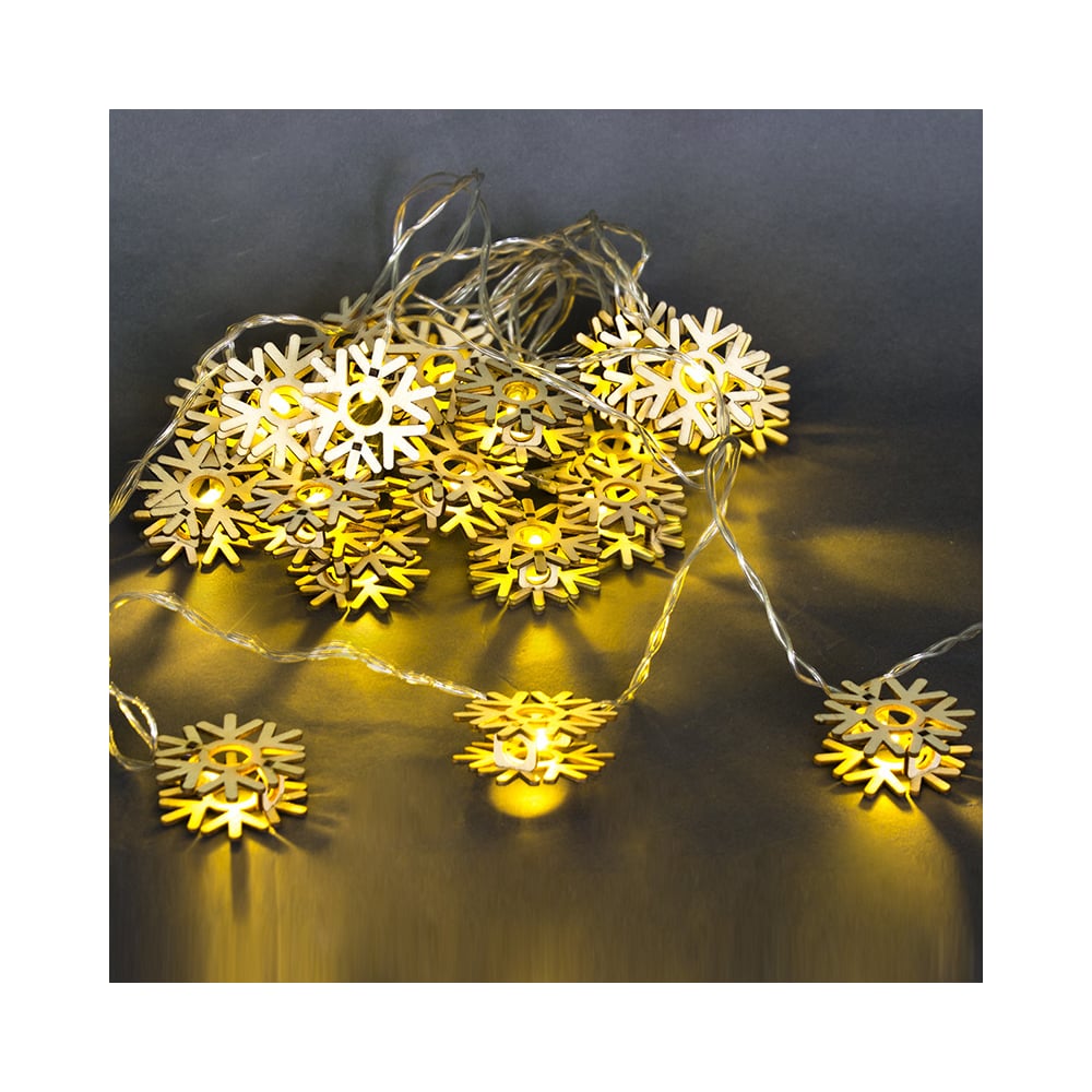 Изображение товара Светодиодная гирлянда Sneha A-412 5м 20 светодиодов теплый белый