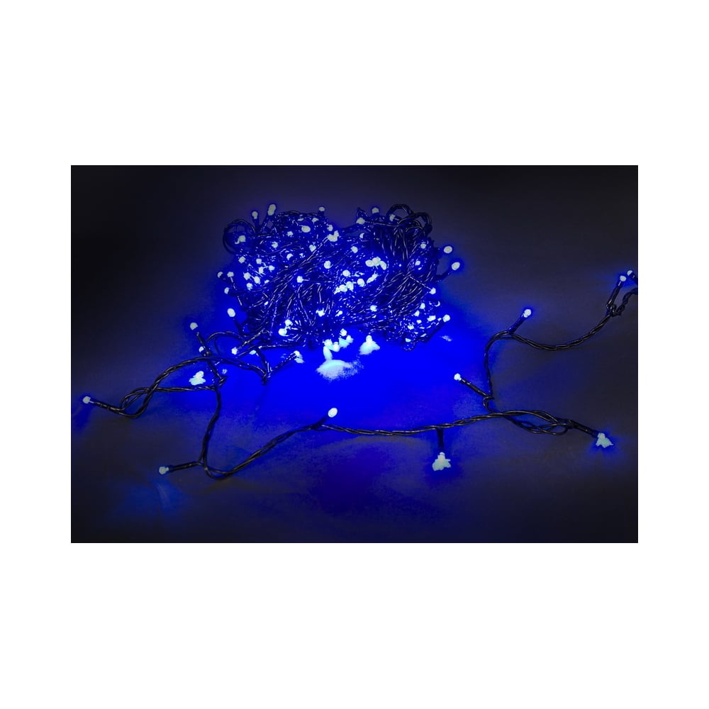 Изображение товара Светодиодная гирлянда Sneha A-244 BLUE - 18 метров, 200 ламп, синий свет