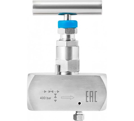 Изображение товара Клапан РОСМА SS-V4 Ду15 Ру400 игольчатый, нержавеющий, ВР/ВР G1/2 D070-04258