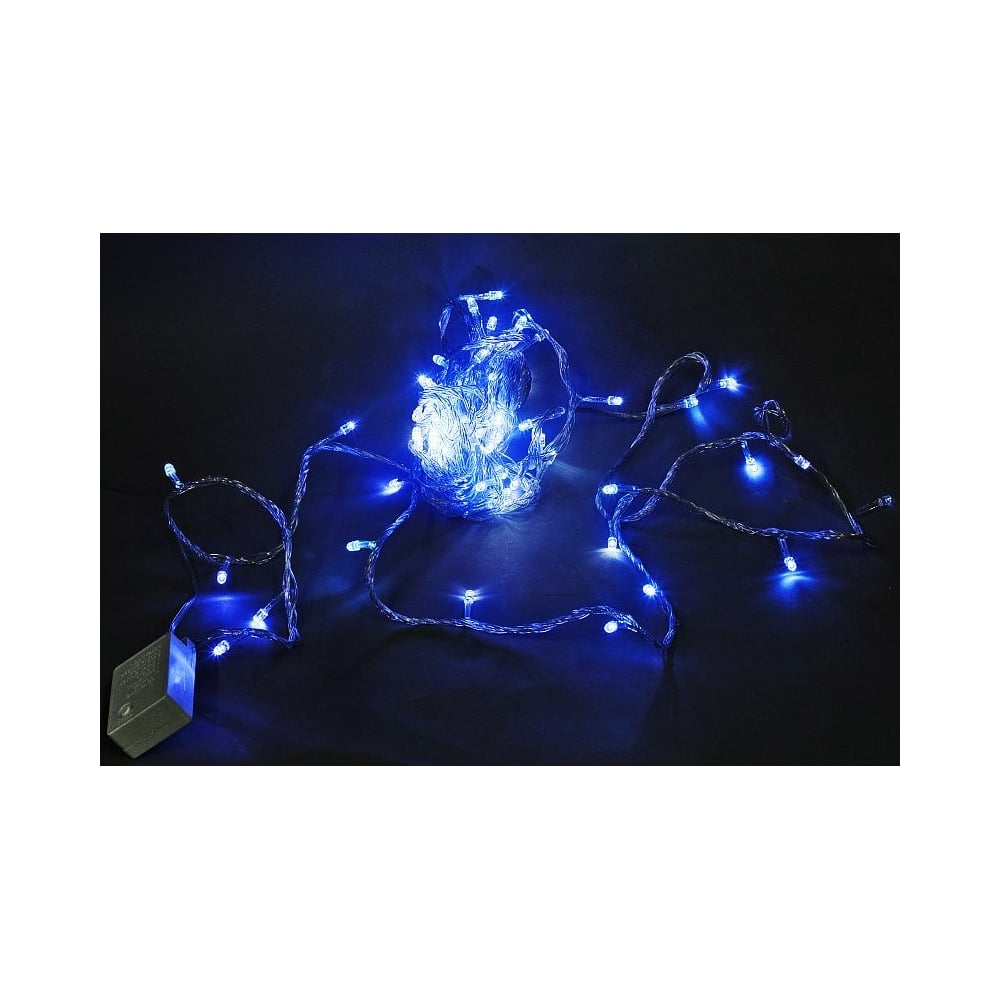 Изображение товара Светодиодная гирлянда Sneha A-001 LED BL 10 м 100 светодиодов с 8 режимами синего свечения
