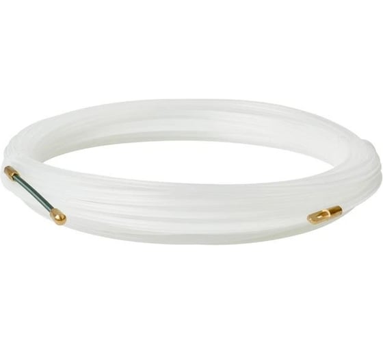 Изображение товара Нейлоновая кабельная протяжка HLT НКП диаметр 3мм длина 20М с наконечниками белая 084-18-004