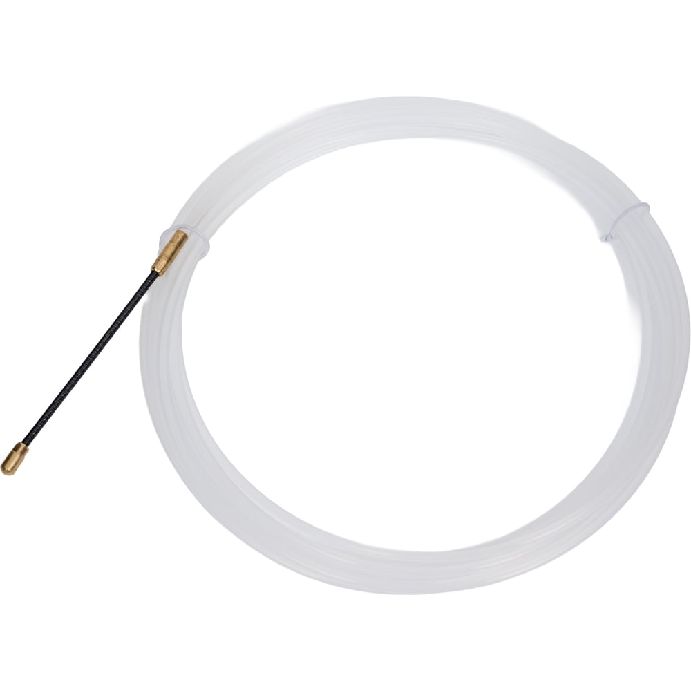 Изображение товара Нейлоновая кабельная протяжка HLT НКП 3мм 5м с латунными наконечниками