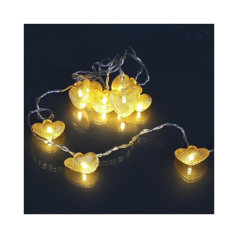 Изображение товара Светодиодная гирлянда Sneha A-469 с теплым белым светом и прозрачным шнуром