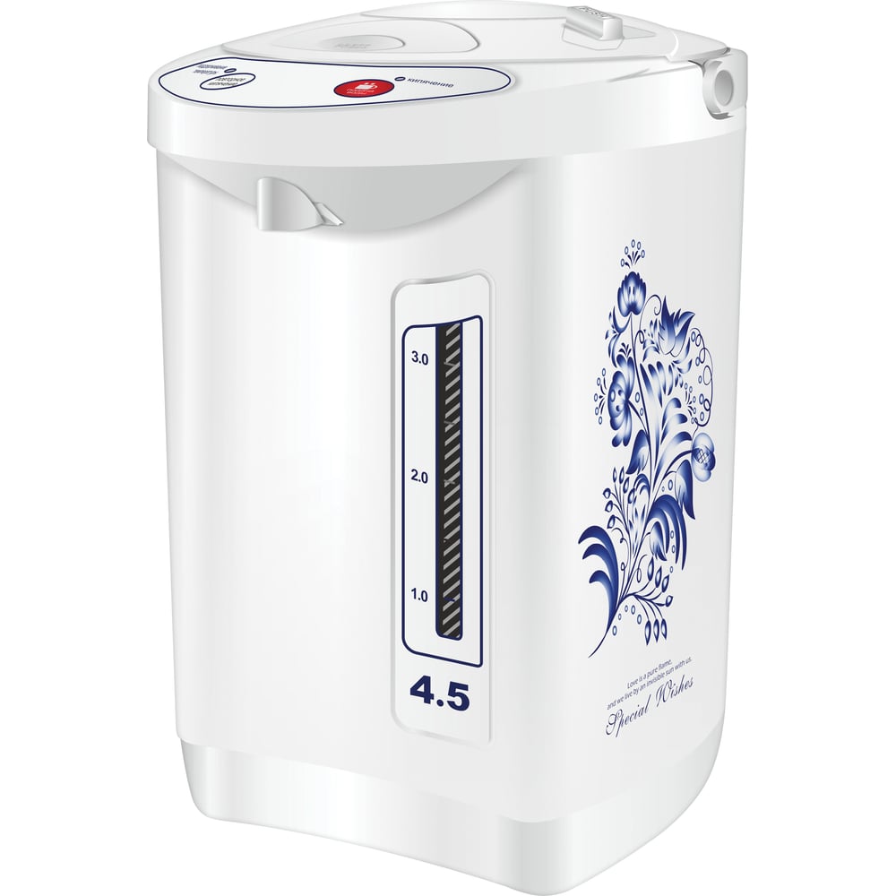 Изображение товара Поттер Optima AP-453CGZ 4.5 л электрический чайник с 3 способами налива воды