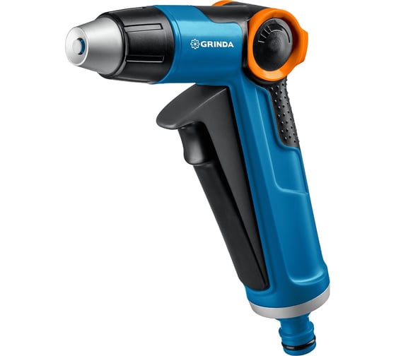 Изображение товара Двухкомпонентный поливочный пистолет с регулятором напора GRINDA PROLine X-R 8-427113_z02