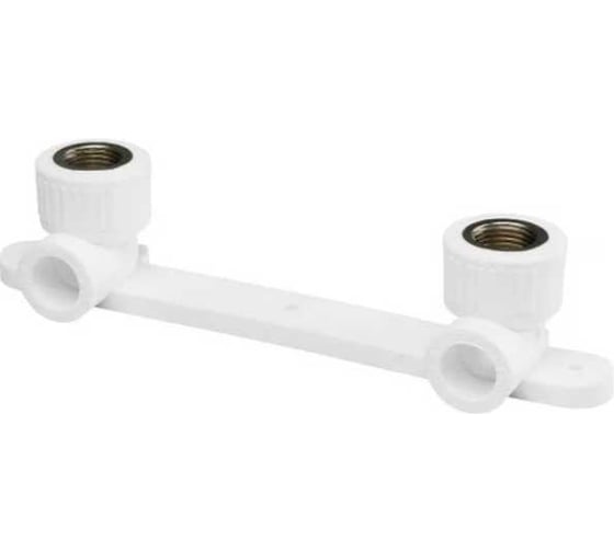 Изображение товара Настенный комплект для смесителя Damento 20х1/2", белый 8745