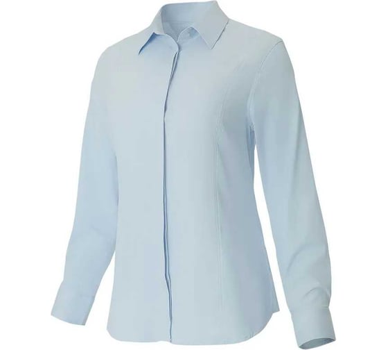 Изображение товара Блузка-рубашка женская СОЮЗСПЕЦОДЕЖДА KOTKRUT голубая, р. XXL/52 2000000251554
