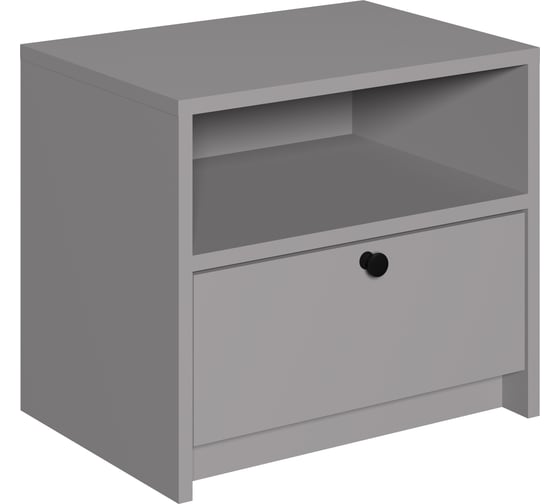 Изображение товара Тумба прикроватная Атмосфера Найс серый шифер/серый шифер 00-00026405